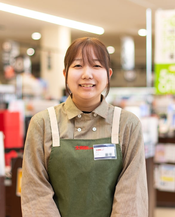 レジ部門  Fさん